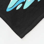 Couverture Polaire Christmas Baseball Tree Lights Xmas (Coin)