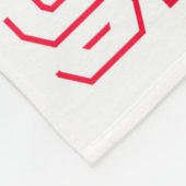 Couverture Polaire Christmas Crew Red Layered Text Family Santa Xmas  (Coin)