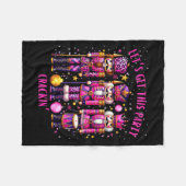 Couverture Polaire Christmas Crushing It Nutcracker - Funny Retro Ugl (Devant (Horizontal))