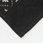 Couverture Polaire Christmas Dog With Hat And Lights - Funny Holiday  (Coin)