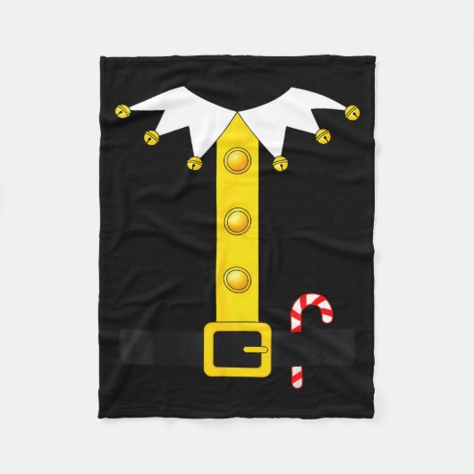 Couverture Polaire Christmas Elf Costume  (Devant)