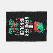 Couverture Polaire Christmas Elf Office Team Party Family Matching  (Devant (Horizontal))