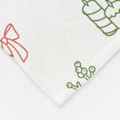 Couverture Polaire Christmas Fleece Blanket – Cozy Holiday Throw (Coin)