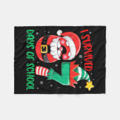 Couverture Polaire Christmas I Survived 67 Days Of School Funny Six S (Devant (Horizontal))