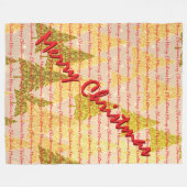 Couverture Polaire Christmas Luxury Christmas Trees Festive (Devant (Horizontal))