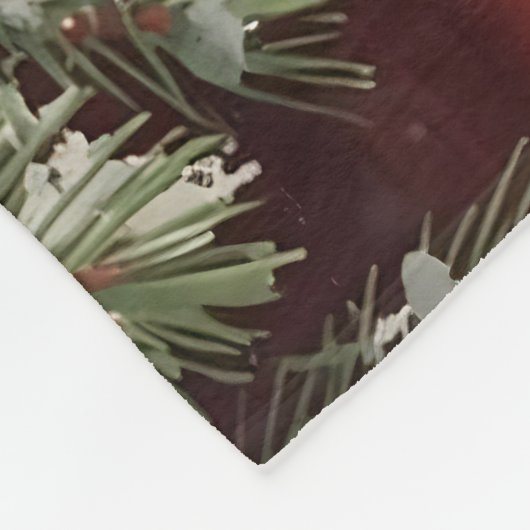 Couverture Polaire Christmas mailbox fleece blanket warm cozy winter  (Coin)