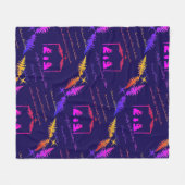 Couverture Polaire Christmas Nativity Blanket Throw (Devant (Horizontal))