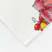 Couverture Polaire Christmas Palm Tree Light Hawaiian Tropical Xmas (Coin)