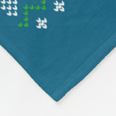 Couverture Polaire Christmas Parakeet Ugly Xmas Sweater Parakeets Lon (Coin)