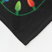 Couverture Polaire Christmas Party Workplace Funny Design  (Coin)