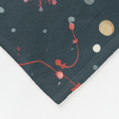 Couverture Polaire christmas Pattern Cats (Coin)