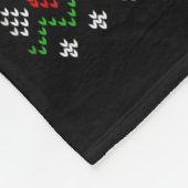 Couverture Polaire Christmas Pea Ugly Xmas Sweater  (Coin)