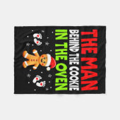 Couverture Polaire Christmas Pregnancy The Man Behind The Cookie In T (Devant (Horizontal))