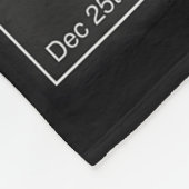 Couverture Polaire Christmas Pug Caught On Camera  (Coin)