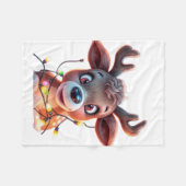 Couverture Polaire Christmas reindeer - baby blanket (Devant (Horizontal))