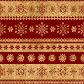 Couverture Polaire Christmas Throw Blanket Elegant Red Gold Accent
