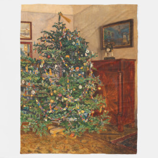 Couverture Polaire Christmas Tree C Müller Weihnachtsbaum 1914