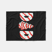 Couverture Polaire Christmas Tree Cake Matching Family Party Pajama D (Devant (Horizontal))