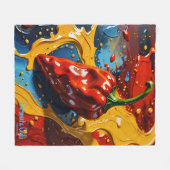 Couverture Polaire Chromatic Chili - Pineappy Empire (Devant (Horizontal))