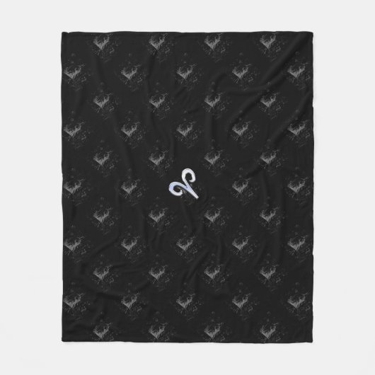 Couverture Polaire Chrome comme Aries Zodiac Connexion Hevelius (Devant)