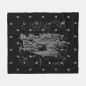 Couverture Polaire Chrome comme Virgo Zodiac Connexion Hevelius (Devant (Horizontal))