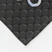 Couverture Polaire Chrome moderne comme Capricorne Se connecter style (Coin)