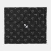 Couverture Polaire Chrome Sagittarius Zodiac Connexion Hevelius Decor (Devant (Horizontal))