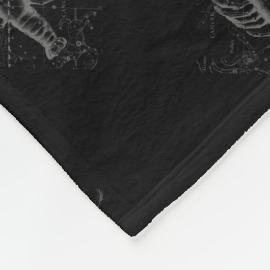 Couverture Polaire Chrome style Cancer Zodiac Sign on Hevelius 1690 (Coin)