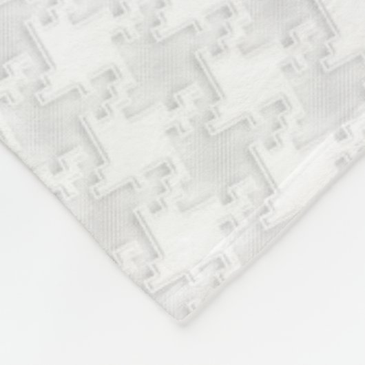 Couverture Polaire Chrome White Ribbon Sensibilisation sur Houndstoot (Coin)