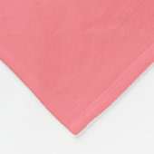 Couverture Polaire Chrysanthème rose (Coin)