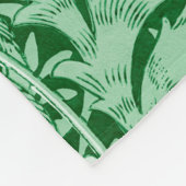 Couverture Polaire Chrysanthemum Green, William Morris (Coin)