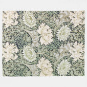 Couverture Polaire Chrysanthemum, William Morris (Devant (Horizontal))