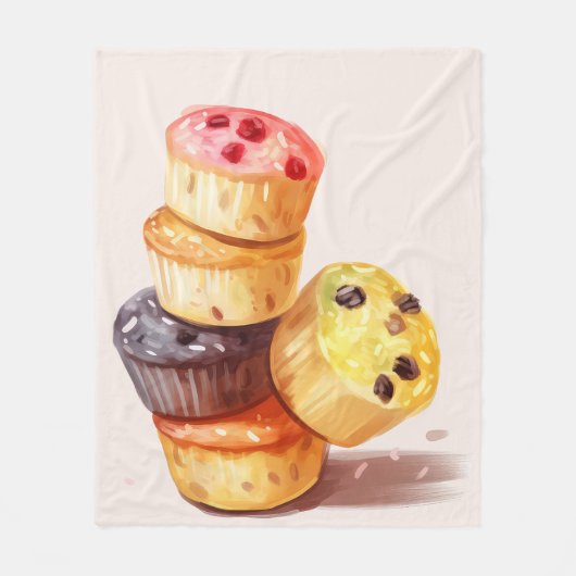 Couverture Polaire Chute de la tour Muffin (Devant)