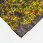 Couverture Polaire Chutes supérieures aux couleurs automnales (Coin)