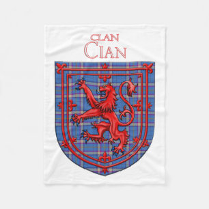 Couverture Polaire Cian of Ely Tartan Scottish Plaid