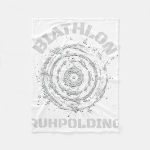 Couverture Polaire Cible du biathlon de ruhpolding
