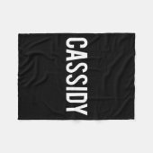 Couverture Polaire Cidy - Cool New Funny Name Fan Gift Tee  (Devant (Horizontal))