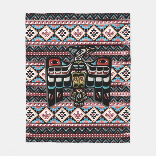 Couverture Polaire Ciel céleste (Devant)