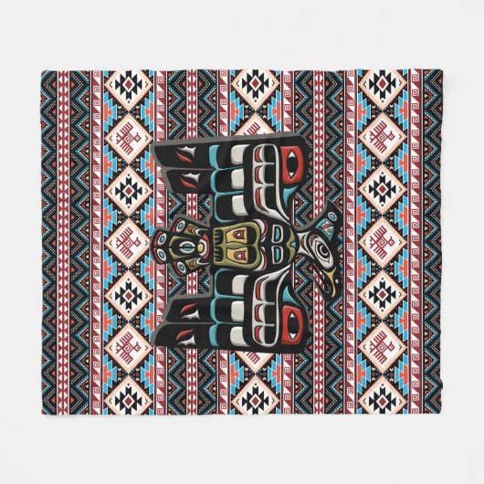 Couverture Polaire Ciel céleste (Devant (Horizontal))