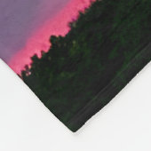 Couverture Polaire Ciel de couleur pastel (Coin)
