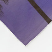 COUVERTURE POLAIRE CIEL DE NUIT TROPICAL (Coin)