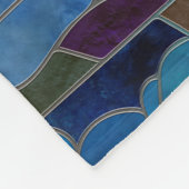 Couverture Polaire Ciel nocturne - Art numérique Mosaic (Coin)