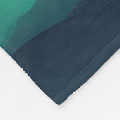 Couverture Polaire ciel vert (Coin)