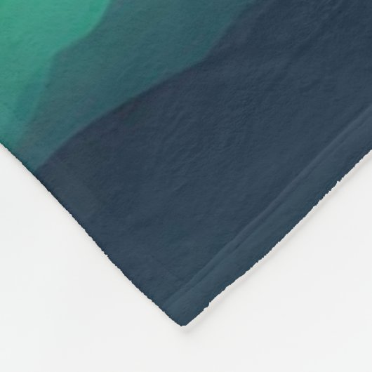 Couverture Polaire ciel vert (Coin)