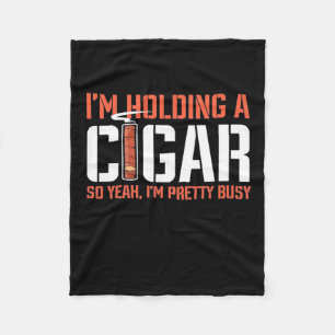 Couverture Polaire Cigar Lover Je Détiens Un Cigar