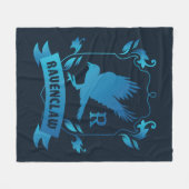 Couverture Polaire Cimier de maison ORNÉ RAVENCLAW™ (Devant (Horizontal))
