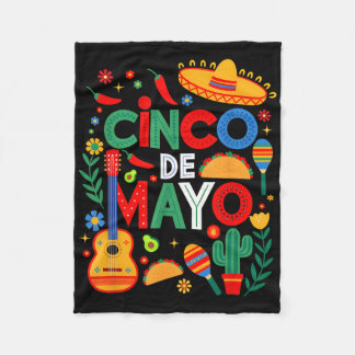 Couverture Polaire Cinco De Mayo Fiesta Famille Mexicaine Matching Me