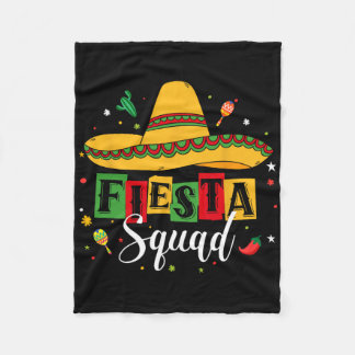 Couverture Polaire Cinco De Mayo Fiesta Squad Parti Mexicain Cinco De
