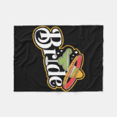 Couverture Polaire Cinco De Mayo Mariée Sombrero Margarita Party Mexi (Devant (Horizontal))