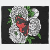 Couverture Polaire Cinnabar moth (Devant (Horizontal))